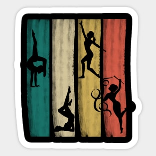 retro dance design Sticker